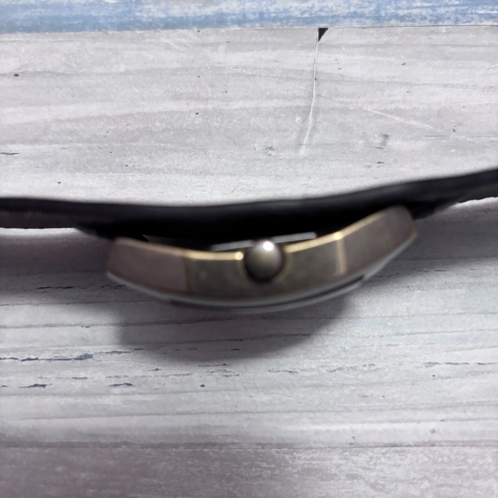 Guess Brown Rectangular Leather Watch - image 3